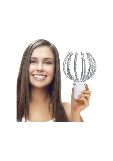 1 Adet Ahtapot Elektrikli Masaj Pençesi Çok İşlevli Elektrikli Çok Renkli