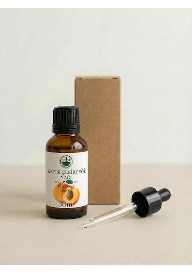 Soğuk Sıkım Kayısı Çekirdeği Yağı Apricot Kernel Oil Prunus Armeniaca Saf Doğal 50 Ml 50 ML