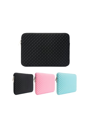 Cbtx Desenli Dokulu 14.6" Dizüstü Bilgisayar Laptop Taşıma Çantası Pembe