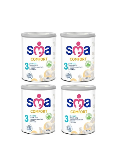 Sma Comfort 3 Devam Sütü 4 x 400 G