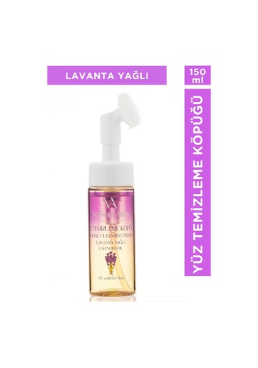 Volkan Ates Natural & Beauty Lavanta Yağlı Yüz Temizleme Köpüğü 150 ML