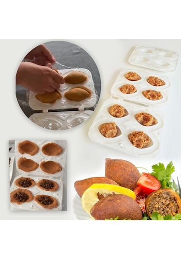 Pratik 4'lü Içli Köfte Kalıbı - Içli Köfte Kalıbı Aparatı