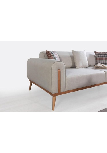 Neva Koltuk Takımı 3+3 Bej