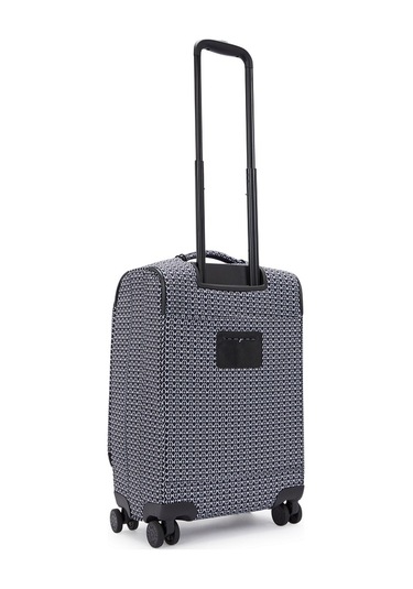 Kıplıng New Youri Spin S Kabin Boy Tekerlekli Valiz Siyah Sıgnature Prınt Siyah