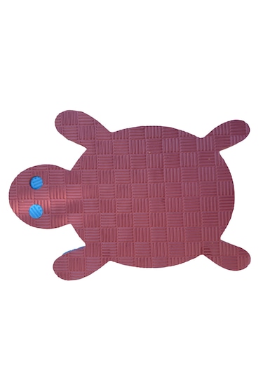 3 Lü Set Bordo Mavi Kaplumbağa Bordo - Mavi