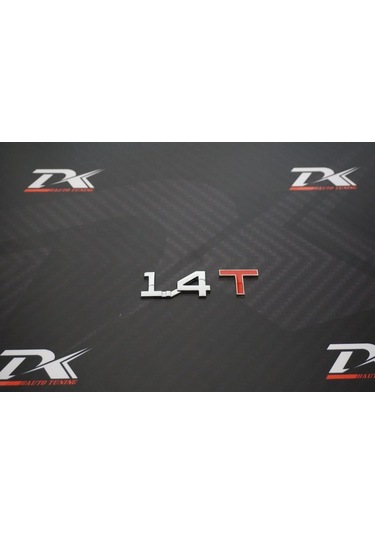 Audi 1.4 T Bagaj Krom Metal 3M 3D Yazı Logo