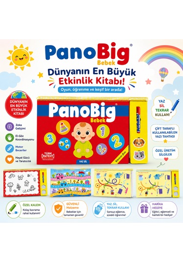 Panobig Bebek Dünyanın En Büyük Etkinlik Kitabı