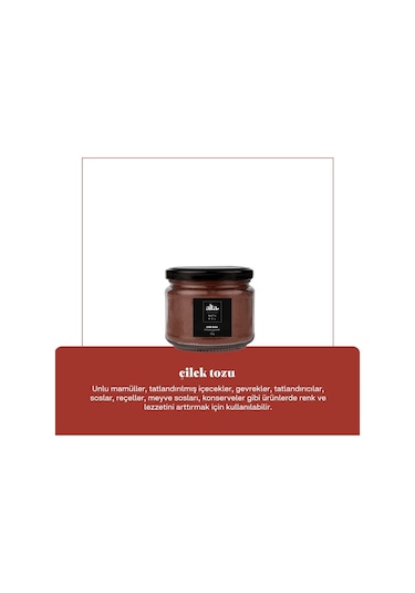 Alta Naturel Çilek Tozu 15 G