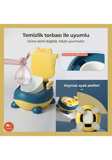 Tuvalet Eğitici Lazımlık - Sarı