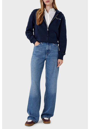 Tommy Hilfiger Bayan Sweat Ww0ww45742 C1g Lacivert Lacivert