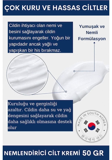 Dermal Dr+ Medm Facial Remedy Kuru ve Hassas Ciltler İçin Yüz Kremi 50 G