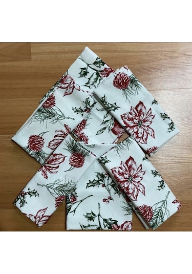 Taç Outlet 6'lı Kumaş Peçete 40x53 CM Çok Renkli