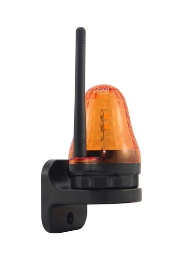 Geniş Voltajlı 12-265v Ip54 Su Geçirmez Led Flaş Uyarı Lambası - Sarı Işık, Yüksek Parlaklık, Garaj Kapıları Ve Açma Motorları İçin