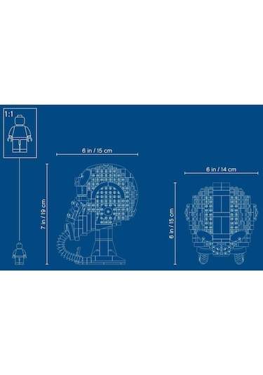 LEGO® Star Wars 75274 Tie Fighter Pilot 724 Parça