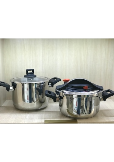 Karaca Vitola 4 6 L Düdüklü Tencere Seti Gümüş