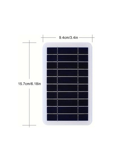 Xuweiwei Taşınabilir Güneş Şarj Cihazı Güneş 10w Dayanıklı Manyetik Taban Kamp Seyahat İçin Ideal