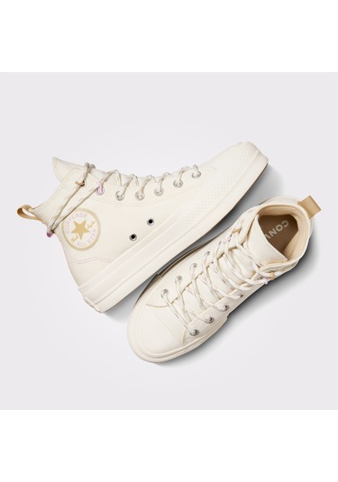 Chuck Taylor All Star Lift Unisex Bej Platform Sneaker Bej