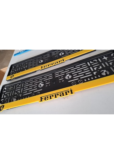 Ferrari Takmatik Standart Plakalık 2li