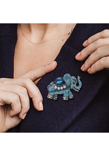 Suntek Gelin Takım Yıldönümü Mavi Için Yaka İğnesi Mavi