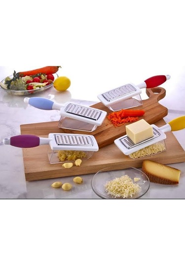 Hazneli Rende Saplı Çift Yönlü Sarımsak Peynir Meyve Sebze El Ren Diğer