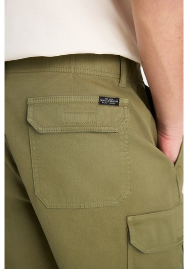 Lee Regular Fit Erkek Cargo Denim Şort L71ja4897g54 Haki