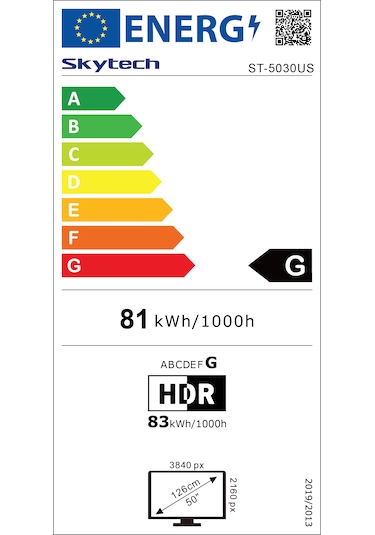 Skytech ST-5030US 4K Ultra HD Android TV