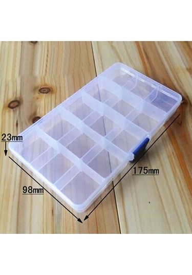 Hengjıa Qt020 On Beş Izgara Suya Dayanıklı Çok İşlevli Balıkçılık Aleti Dişli Depolama Sarı