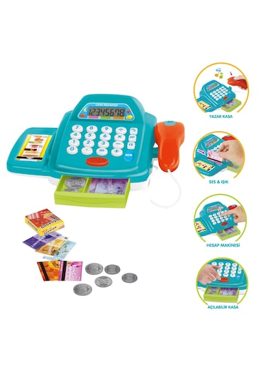 Işıklı Sesli Hesap Makınelı Yazar Kasa
