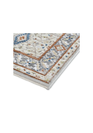 Motto Vintage Modern Dokuma Halı Oturma Odası Salon Halısı Y969a Wv15 Krem