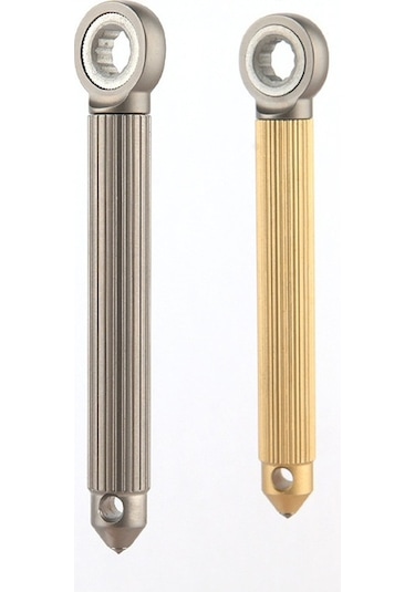 Tongxida Manyetik Modüler Tornavida Seti - Titanyum/pirinç Saplı, Değiştirilebilir Uçlu, Cam Kırma Özelliğli