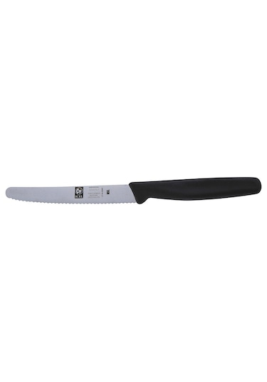 Icel Biftek Bıçağı 11Cm Dişli Siyah