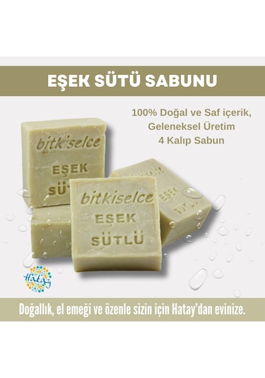 Bitkiselce Eşek Sütü Sabunu 450 G