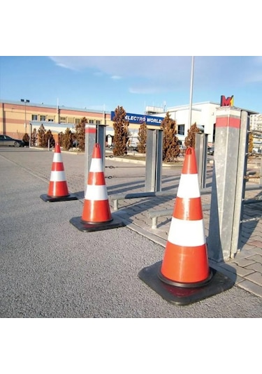 Kendinden Ağırlıklı Duba Eko Trafik Konisi Otopark Trafik Konisi 75 Cm