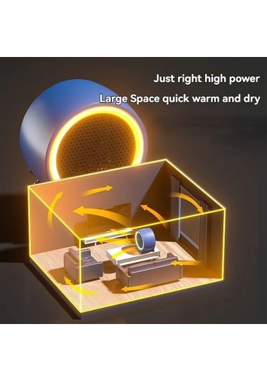 Jialan Jl Isıtıcı Taşınabilir 220 Volt Ac Isıtıcı Seramik Ptc Güvenli Go