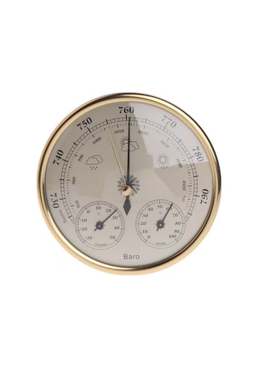 Yasenin Barometreli Termometre İç Duvarı Duvar Aynası 177517304