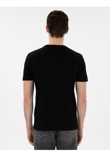 Pierre Cardin Erkek Siyah Tişört Basic 50302560-vr046 Siyah
