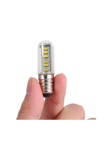 Moveevo E14 Tabanlı 24 Ledli Buzdolabı Ampulü, 3w, Ac220-240v, Islak Beyaz Işık, Enerji Tasarruflu, 30.000 Saat Ömür Sıcak Beyaz