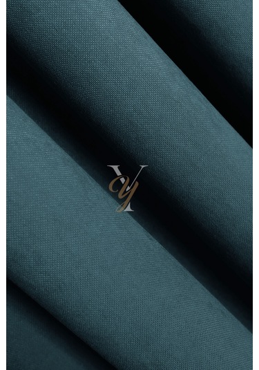 Petek Fon Perde V-1036 Mavi Mavi