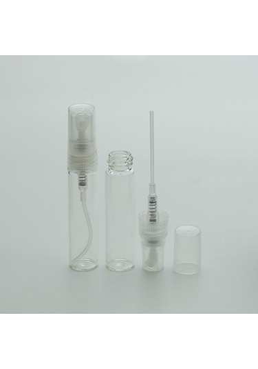 Boş Parfüm Şişesi 5 ML 5 Adet Şeffaf Boş Şişe