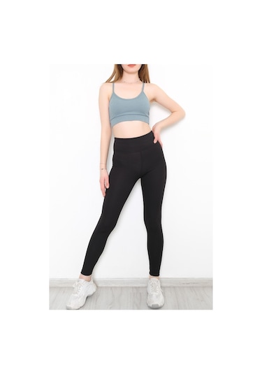 Bensu Store - Fitilli Tayt Siyah - 10751.1098. 001