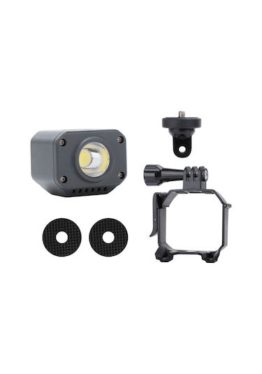 Xindoker Djı Mini3 Pro Ve Gopro İçin Çok Fonksiyonlu Drone Işıklı Kamera Adaptör Seti - 3 Seviye Parlaklık Çok Renkli