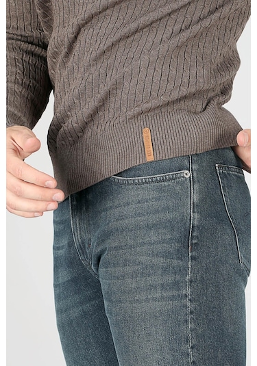 Smith Erkek O Yaka Triko Kazak Vizon-20034 Kahverengi