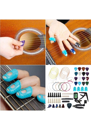 Homyl 66x Gitar Köprü Pimleri Dize Mandalları, Seçtikleri Tek 66 Adet