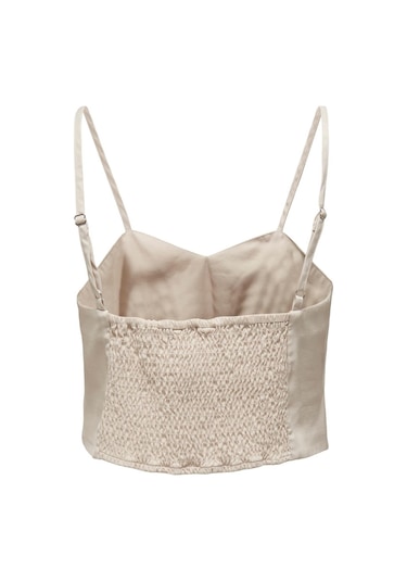 Only Onlmago Lıfe Strap Crop Top Pnt Bej 001