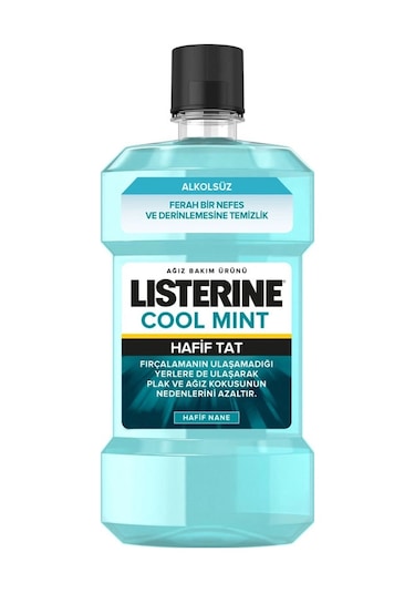 Listerine Cool Mint Hafif Tat Ağız Bakım Suyu 500 ML