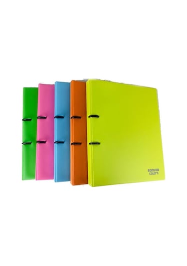 Önder Raınbow Colors 2 Halkalı Pvc Turuncu  121-18