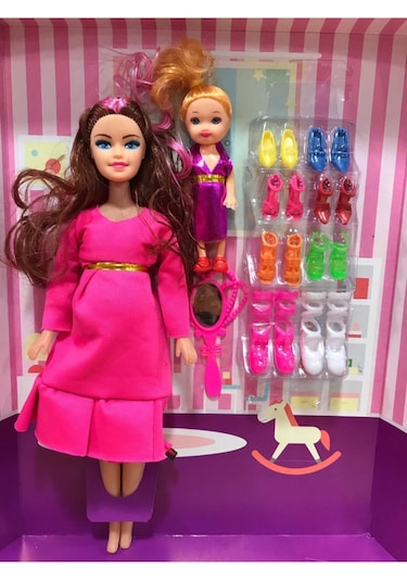 Oyuncakdiyarı Benim Annem Hamile Bebek Seti (Ayakkabı Setli)