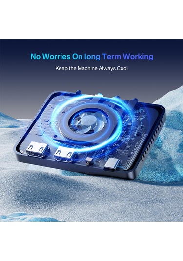 Acasis 4K 60Hz HDR RGB Kayıt Cihazı 4K 60Hz Pass-Through HDR 240Hz ve VRR Desteği, Sessiz Soğutma Fanı (VC007PRO)