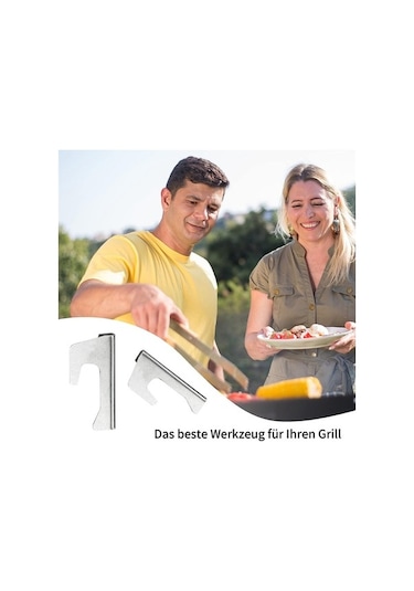 Ulzyvf Set Plakaları Fıçısı Parçası Evrensel Ateş Ocakları 6'lı Gümüş