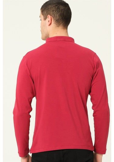 V4009 Dewberry Erkek Sweatshırt-bordo Bordo